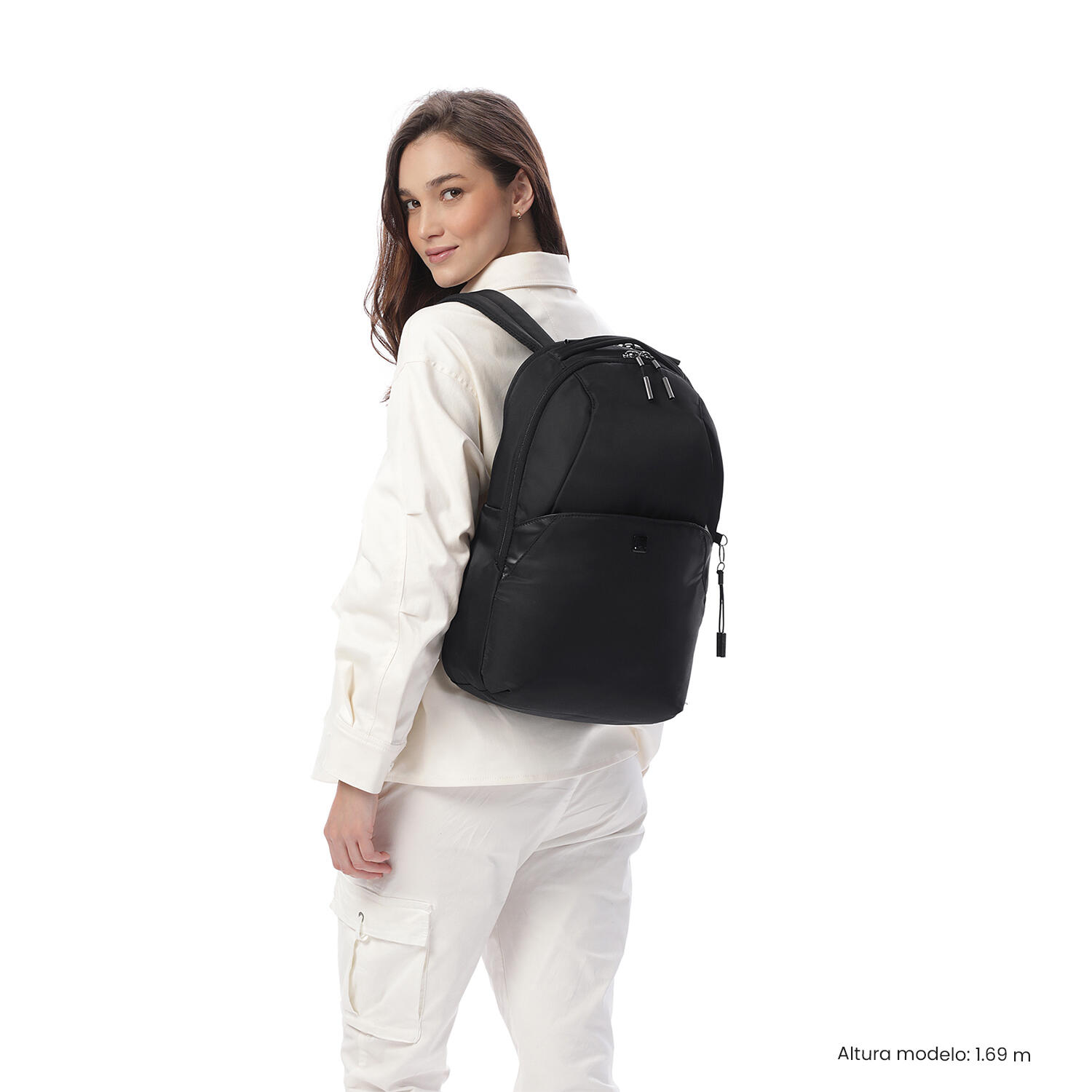 Totto Mochila ejecutiva Roxanne Negro Poliéster 29 x43.5 x 12 cm 2/5