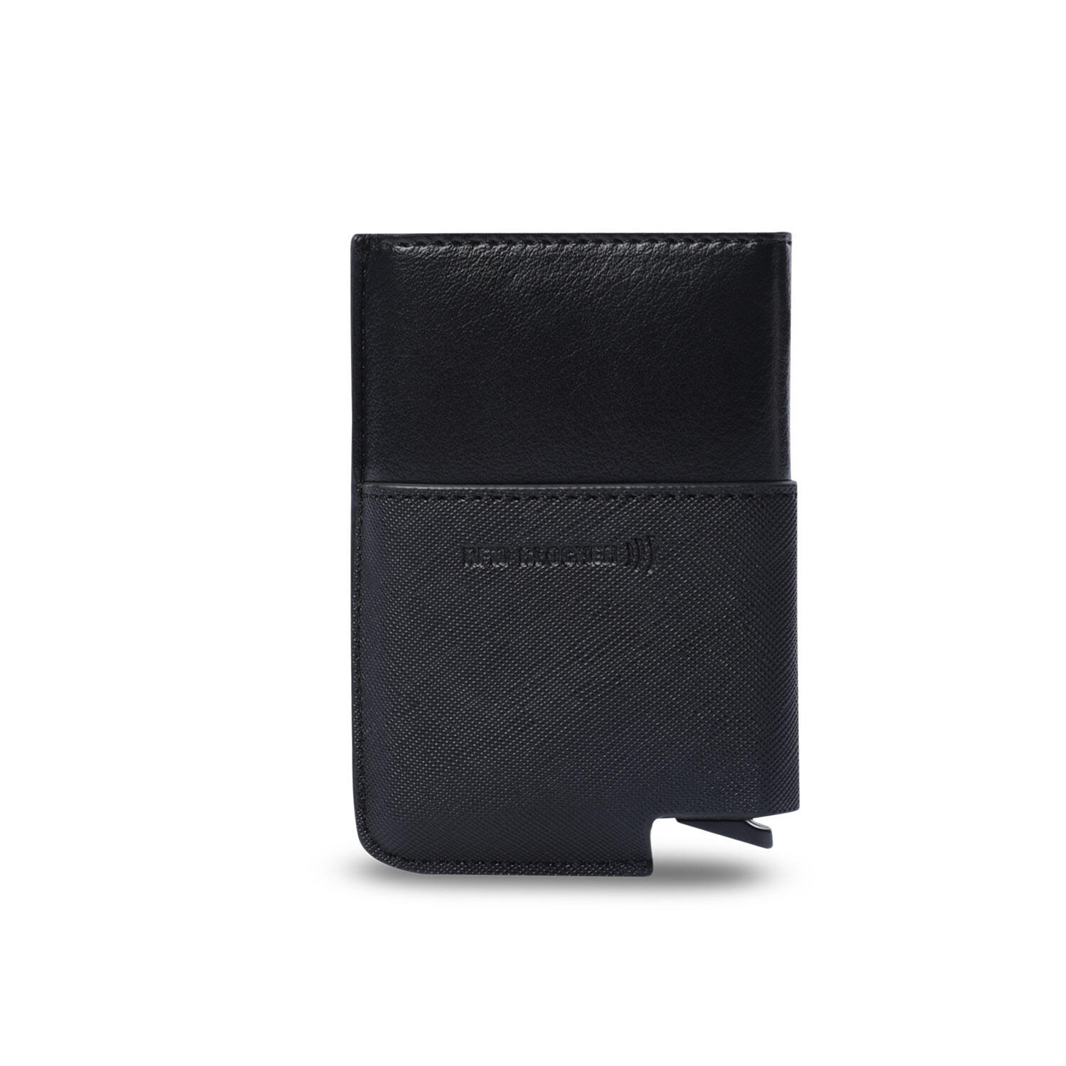Totto Portadocumentos Saffiano Tar Negro Policloruro 7.5 x10.5 x 1.5 cm 5/5
