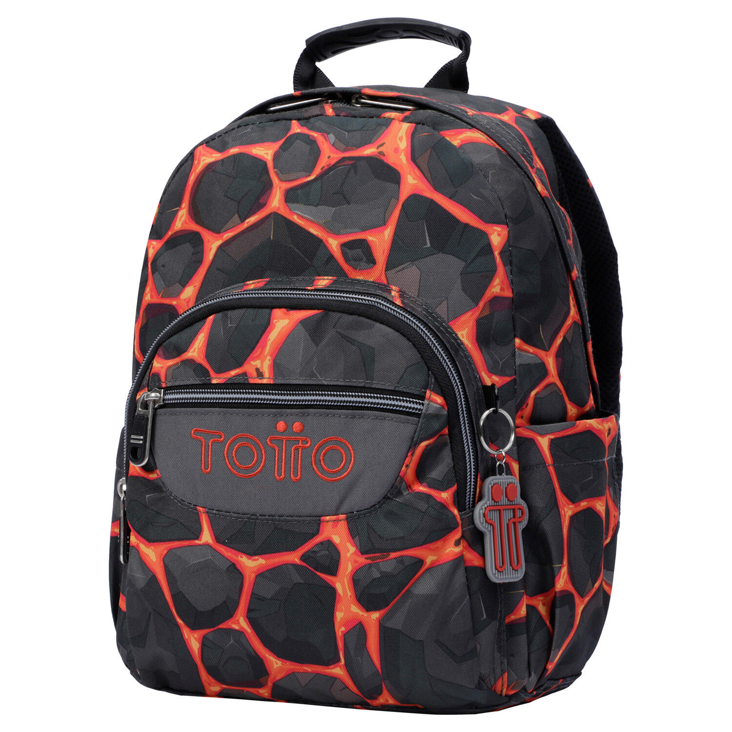 Totto Mochila escolar Tempera Rocas Poliéster 27 x 36.5 x 12 cm 2/5