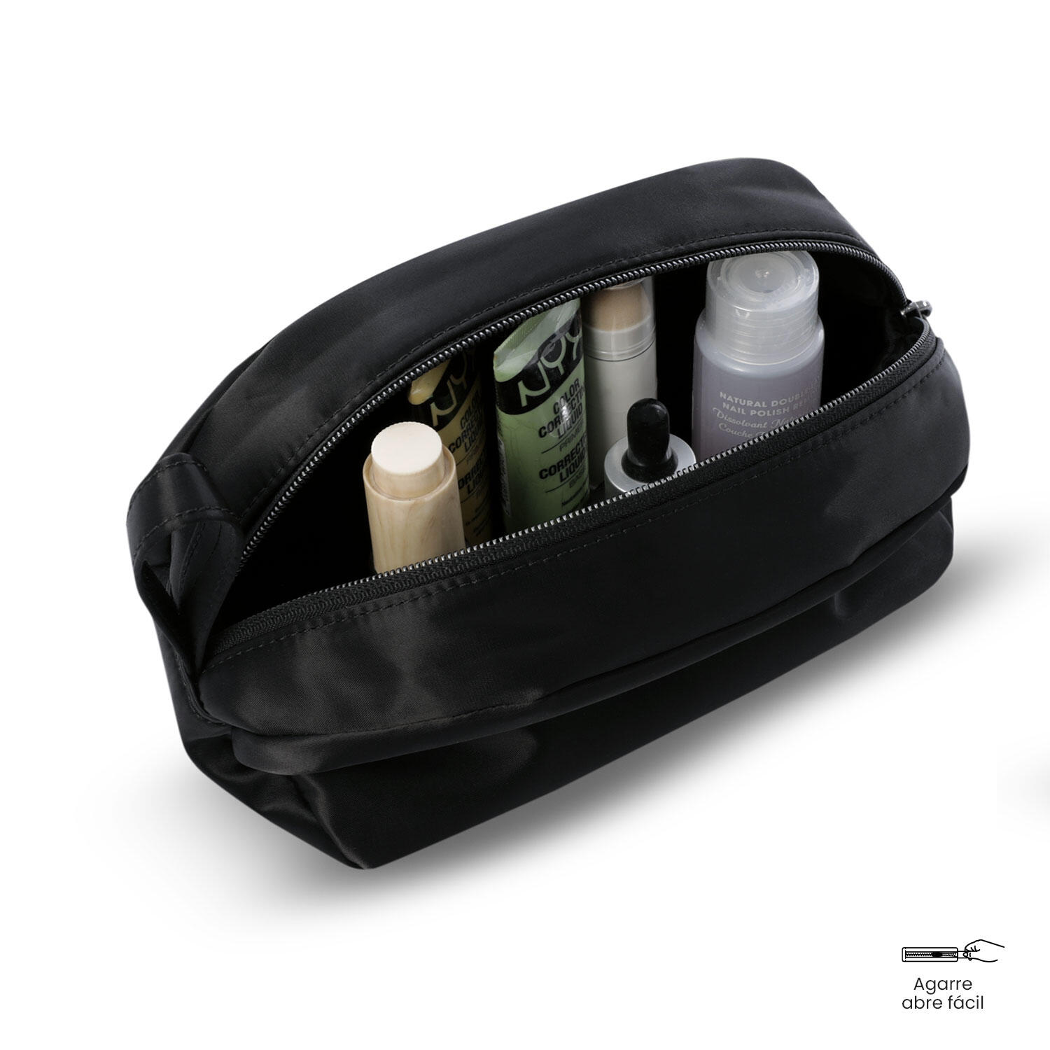Totto Estuche Bel 2 Negro Poliéster 28 x12 x 9 cm 3/4