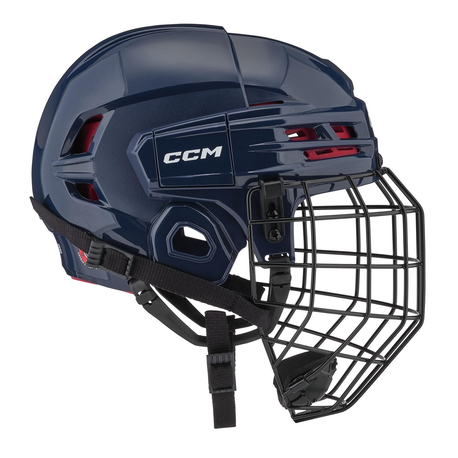 Tacks 70 Combo - IJshockeyhelm - Volwassenen - Donkerblauw 3/7