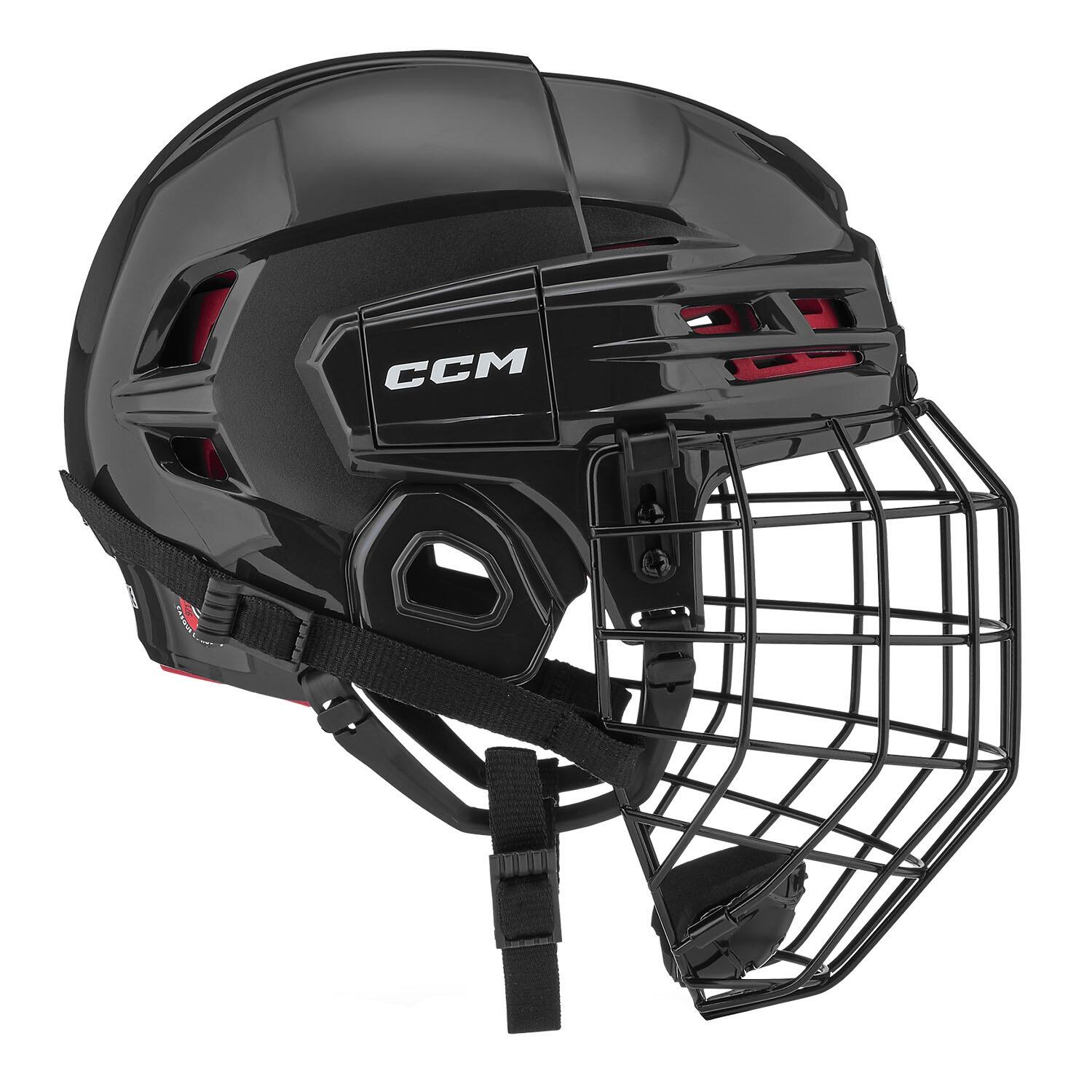 Tacks 70 Combo – Eishockeyhelm – Erwachsene – Schwarz 3/7