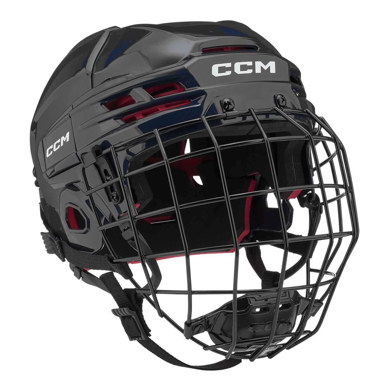 CCM Tacks 70 Combo – hokejová helma – dospělí – černá