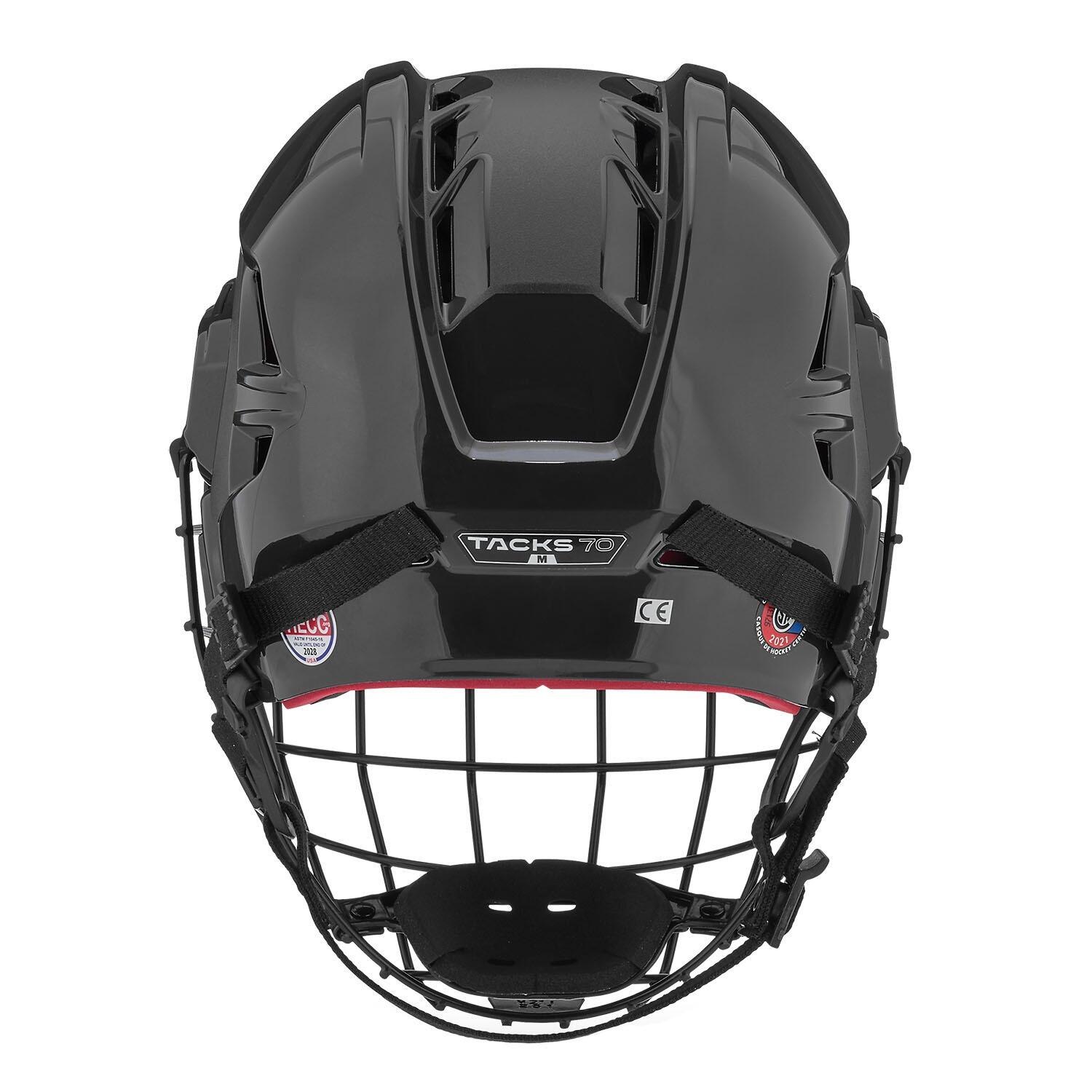 Tacks 70 Combo - Casco de hockey sobre hielo - Adultos - Negro 4/7