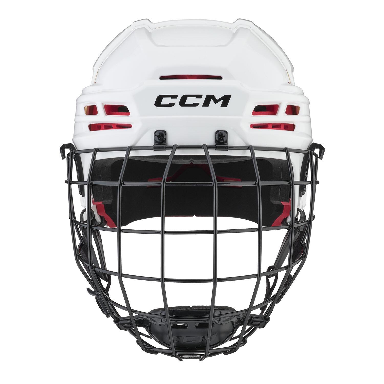 Tacks 70 Combo - IJshockeyhelm - Volwassenen - Wit 2/7