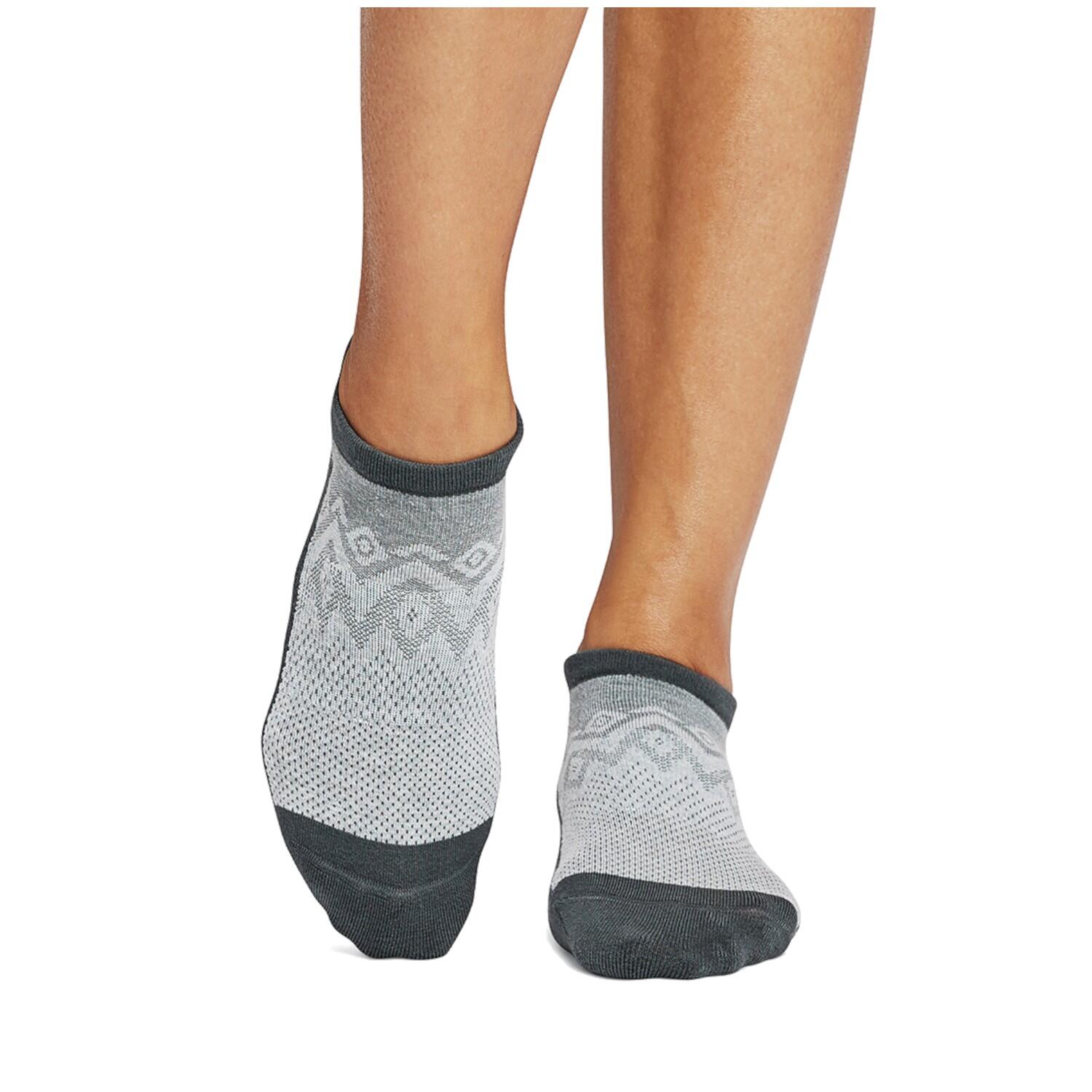 Tavi Savvy Yoga No-Show Grip Socks - Grijs/Donkergrijs - 39/43 3/4