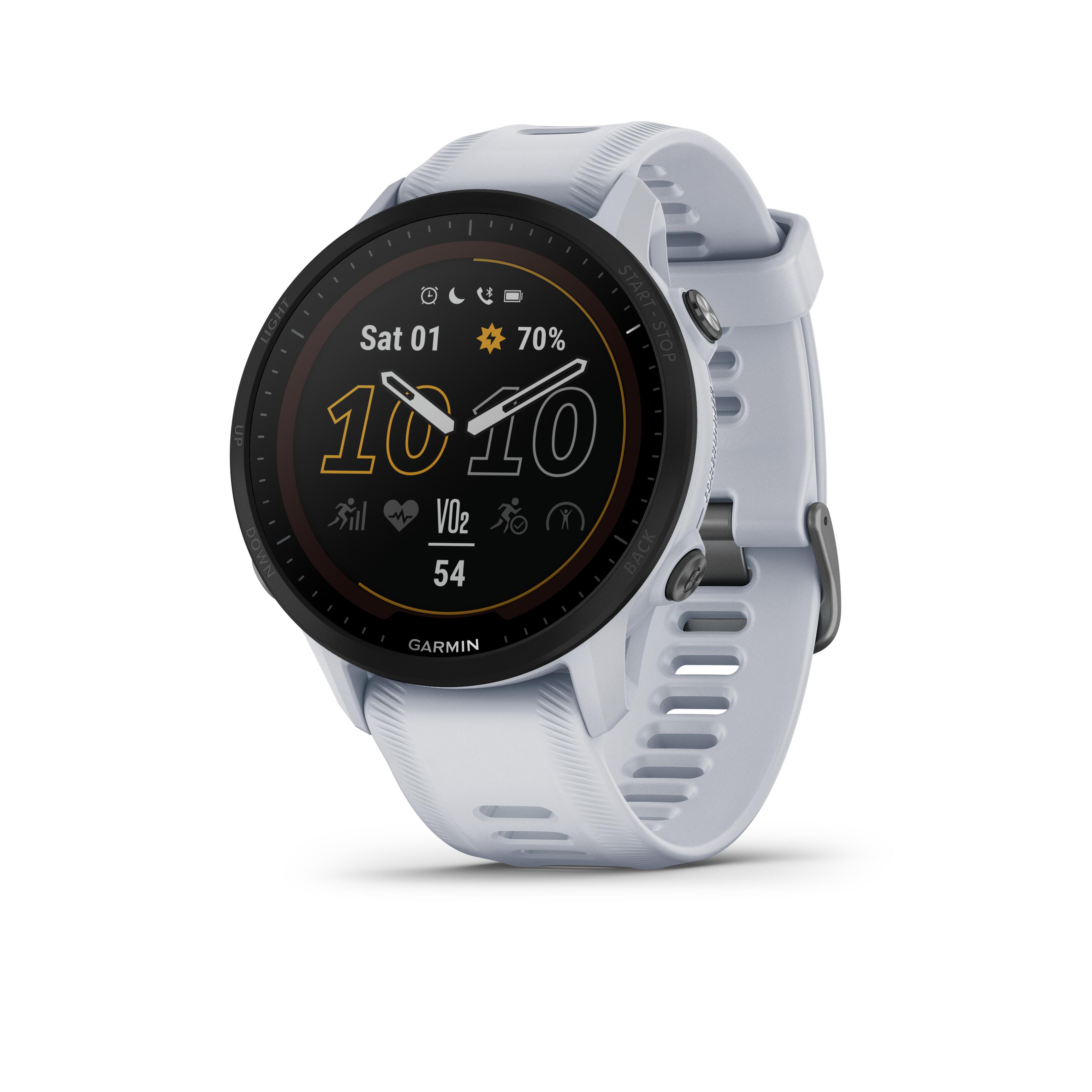 Garmin - Montre Garmin Forerunner® 955 Solar - Montre - Blanc - Taille Unique - Decathlon