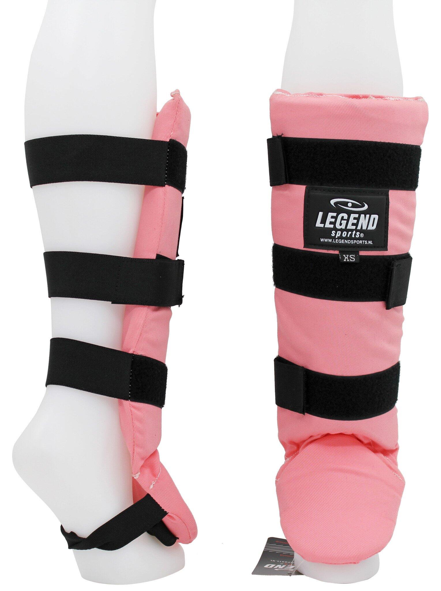 Protège-tibias Legend Fast Enfant/Adulte Coton Rose 3/6