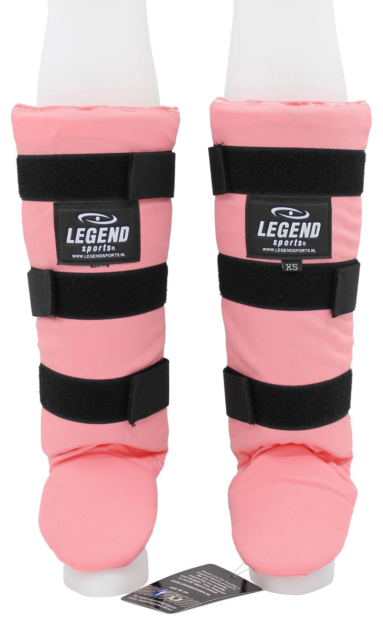 Protège-tibias Legend Fast Enfant/Adulte Coton Rose 5/6
