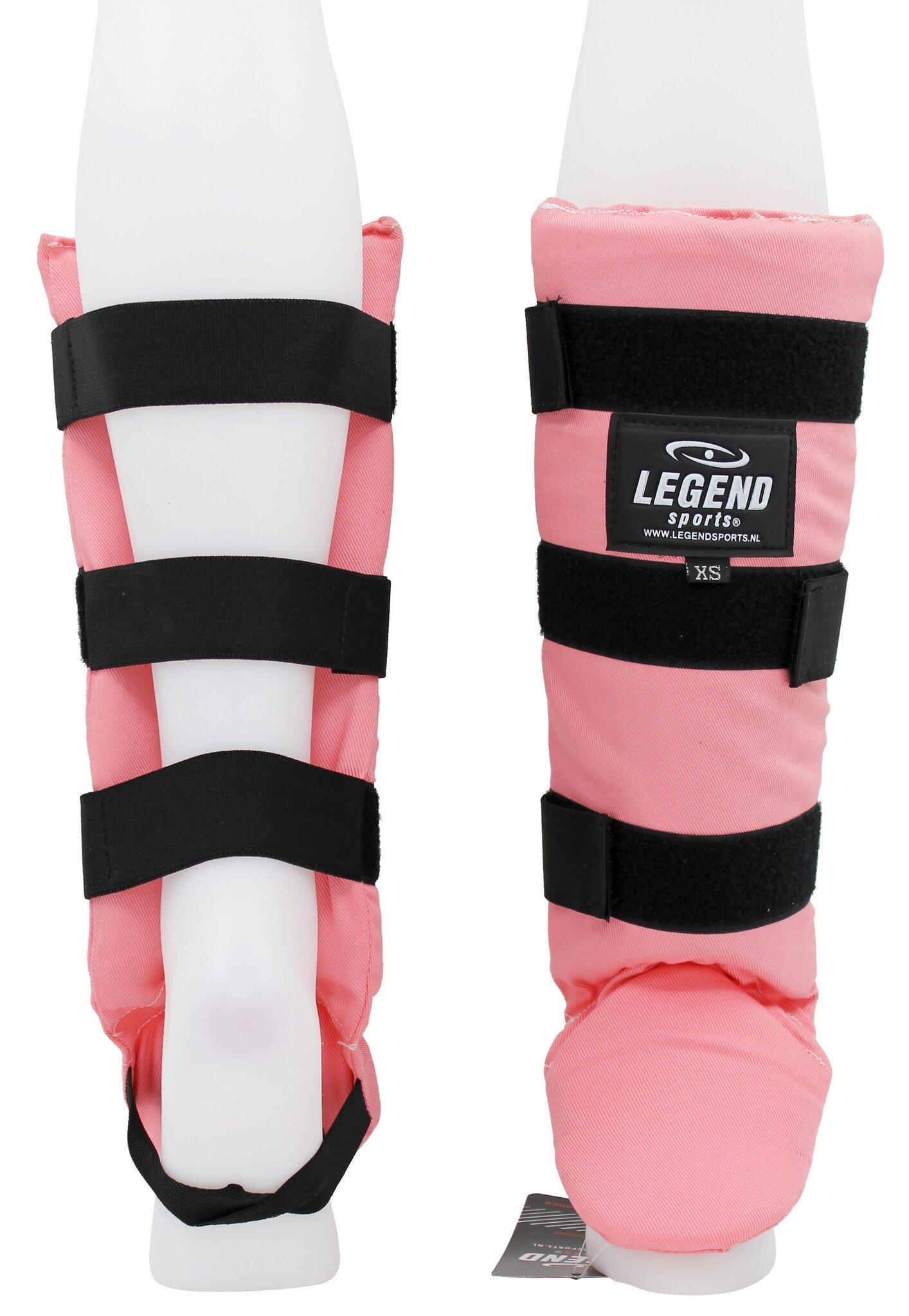 Protège-tibias Legend Fast Enfant/Adulte Coton Rose 4/6