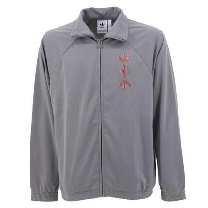 Jacke Zeno Trefoil Track Top in Grau
