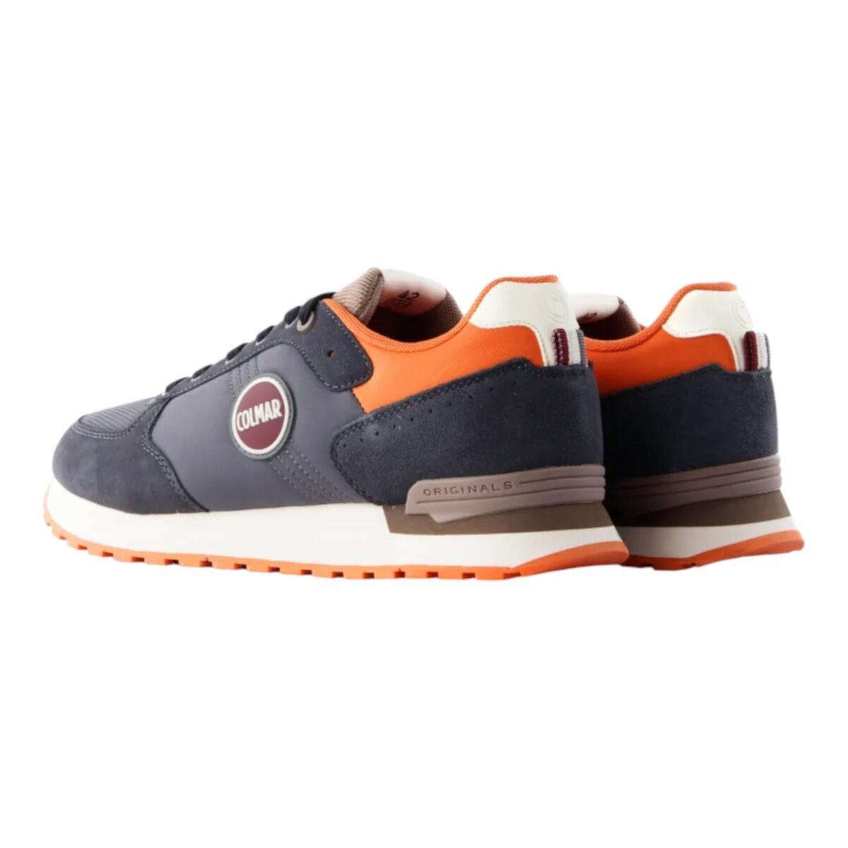 Baskets Femme Baskets Colmar TRAVIS AUTHENTIC Gris Colmar 5/5