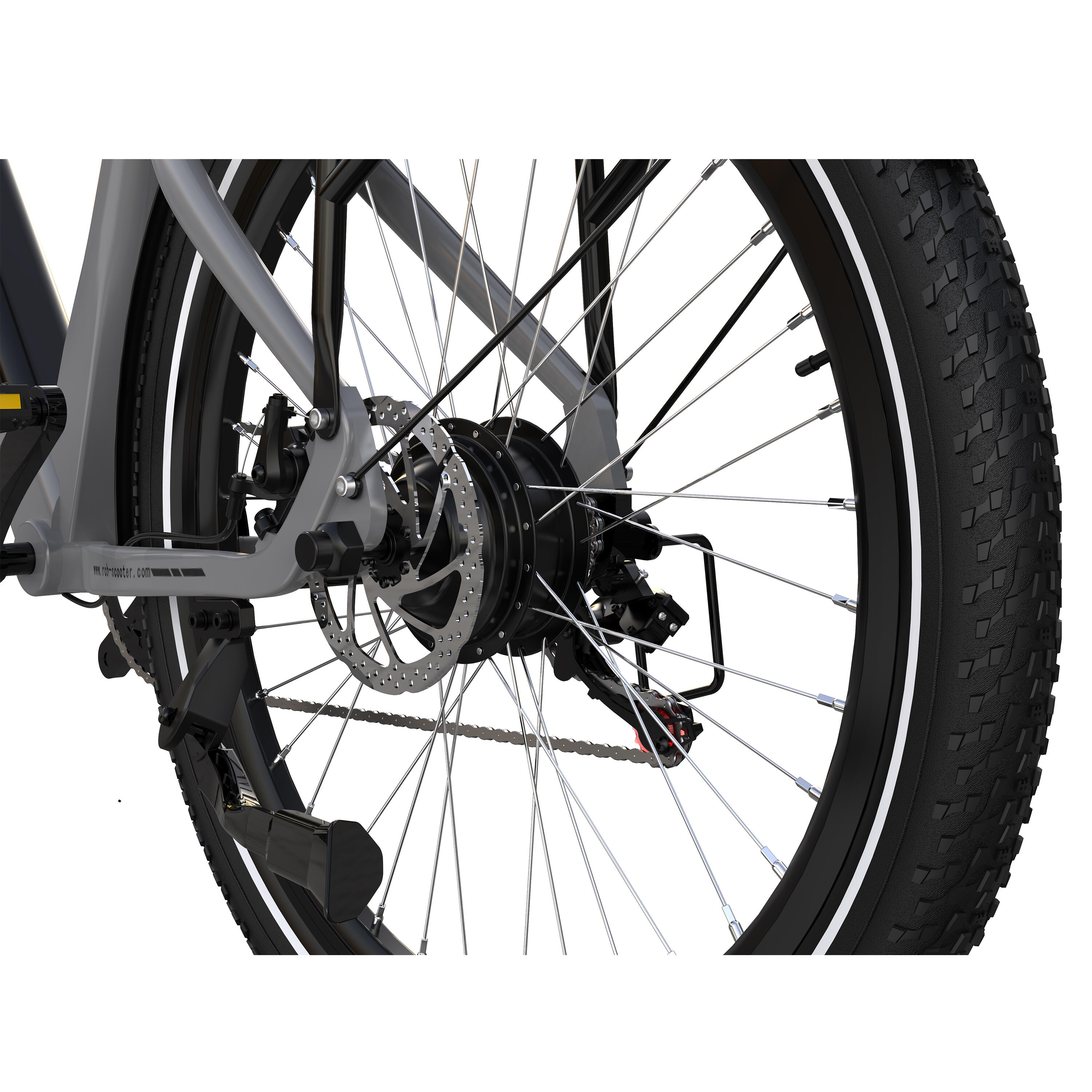 Vélo Electrique Adulte 27.5" E-Bike, APP, NFC, RCB-G5​ 3/8