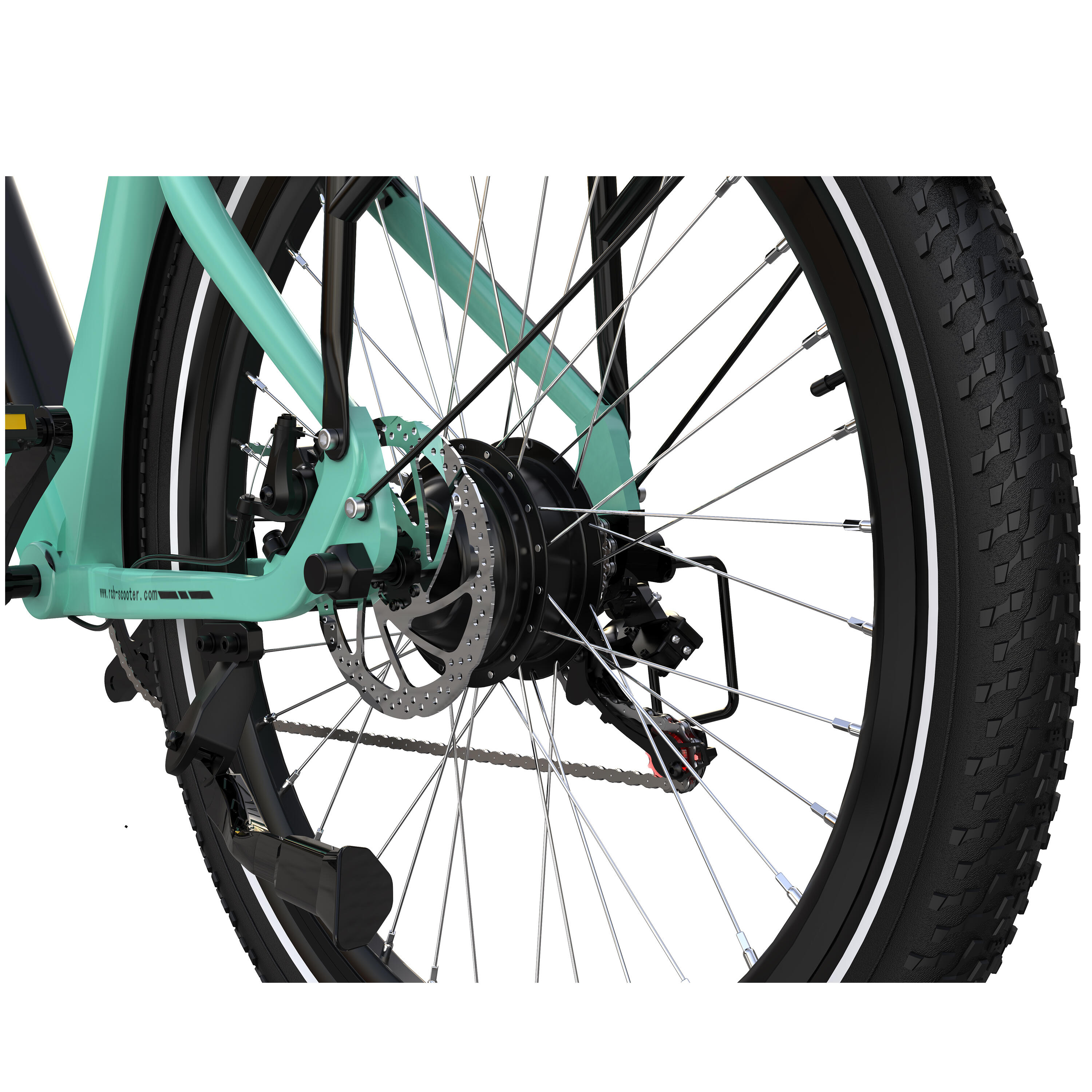 Vélo Electrique Adulte 27.5" E-Bike, APP,NFC, RCB-G5​ 3/8