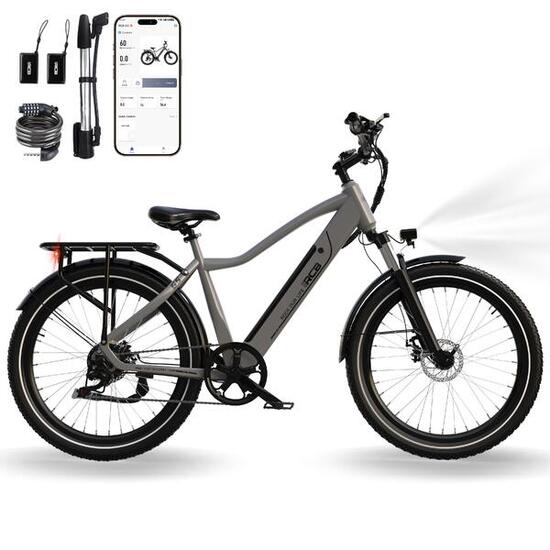 Vélo Electrique Adulte 27.5" E-Bike, APP, NFC, RCB-G5​