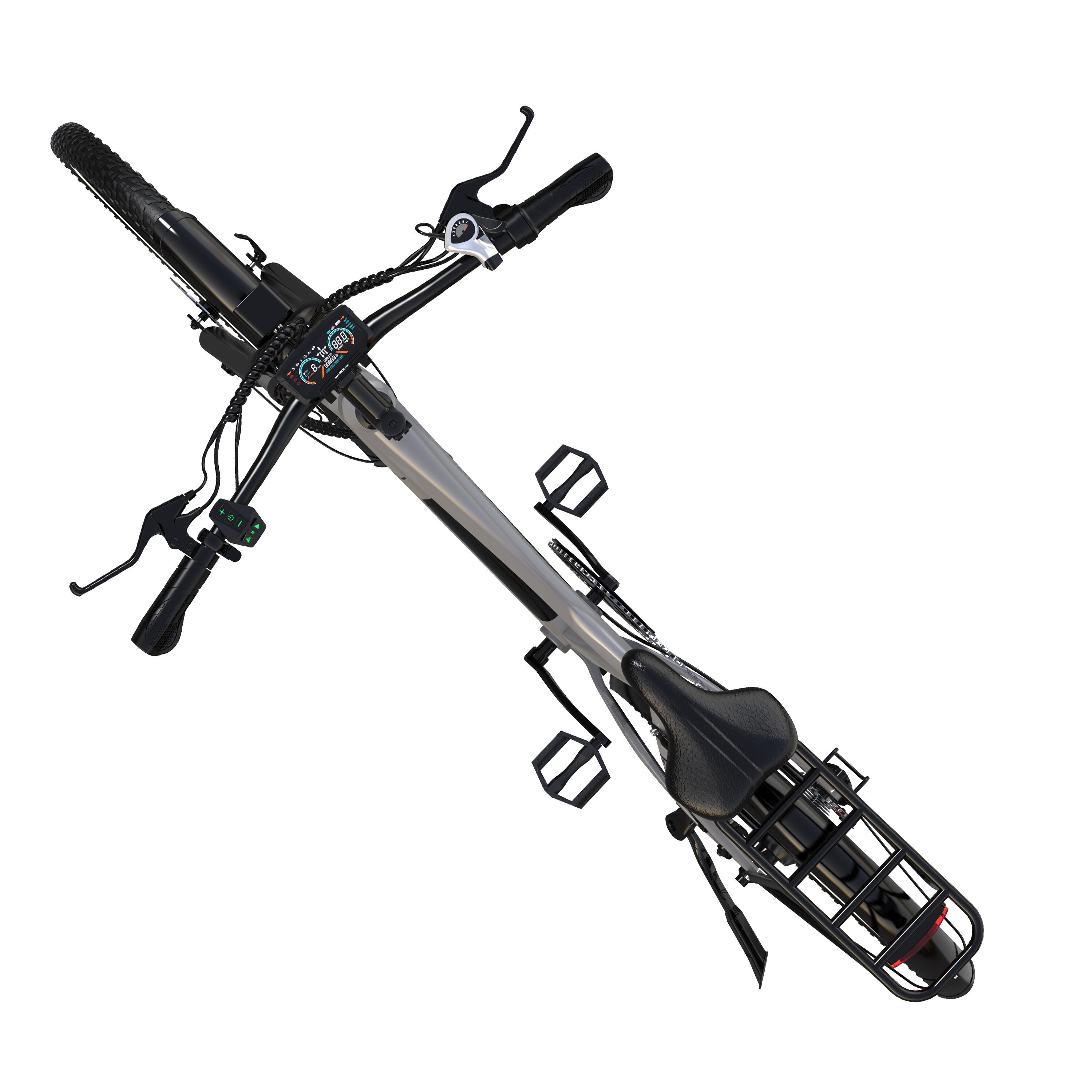 Bicicleta Eléctrica Trekking G5 27,5" Sensor de par APP/NFC Autonomía 60-120km 4/8