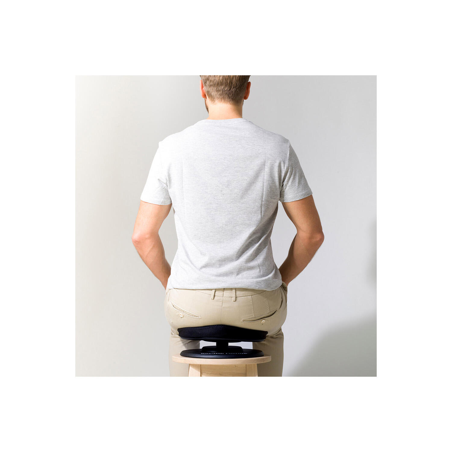 Balance-Sitz Gymnastik Unisex Schwarz 3/5