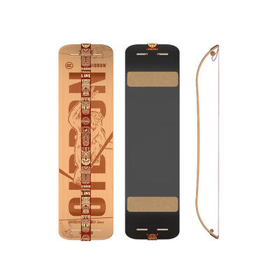 Slackline - giboard set - bonzo classic - slacklining - geel