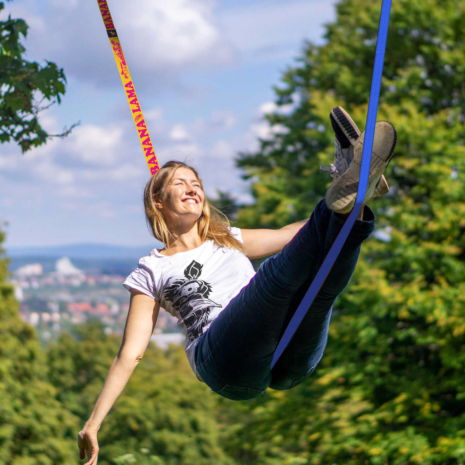 Slackline-Set Gibbon Bananalama Treewear 3/7