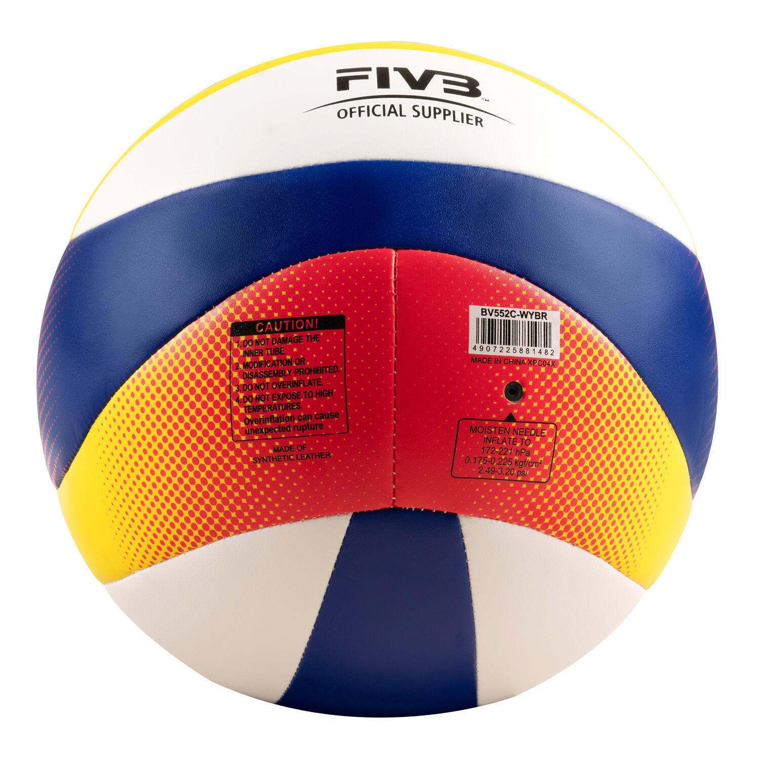 Ballon De Beach-volley MIKASA VXL 20 – Modèle Compétition Et Entraînement, Taille Officielle FIVB, Housse 18 Panneaux En Synthétique Renforcé