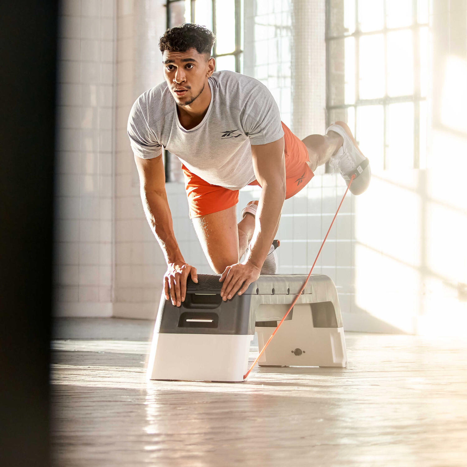 Reebok Step aerobic Deck Wit 2/7