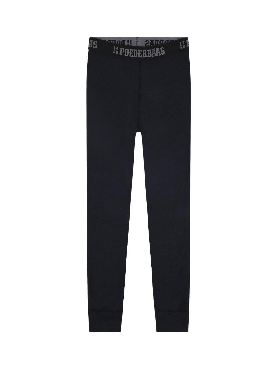 Mallas térmicas - Mujer - Lana merino - Negro 4/4