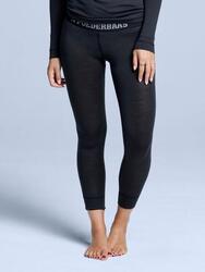 Leggings thermiques - Femme - Laine mérinos - Noir