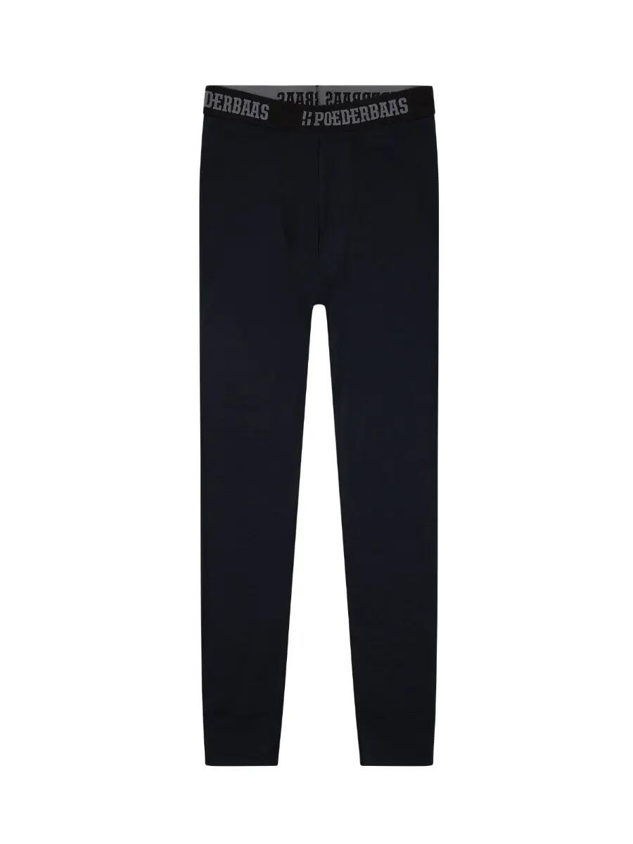 Mallas térmicas - Hombre - Lana merino - Negro 4/4