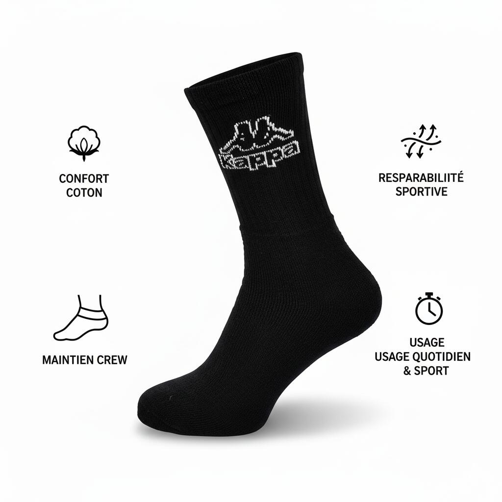 SPORT KAPPA CREW sokken - Set van 12 paar 5/7