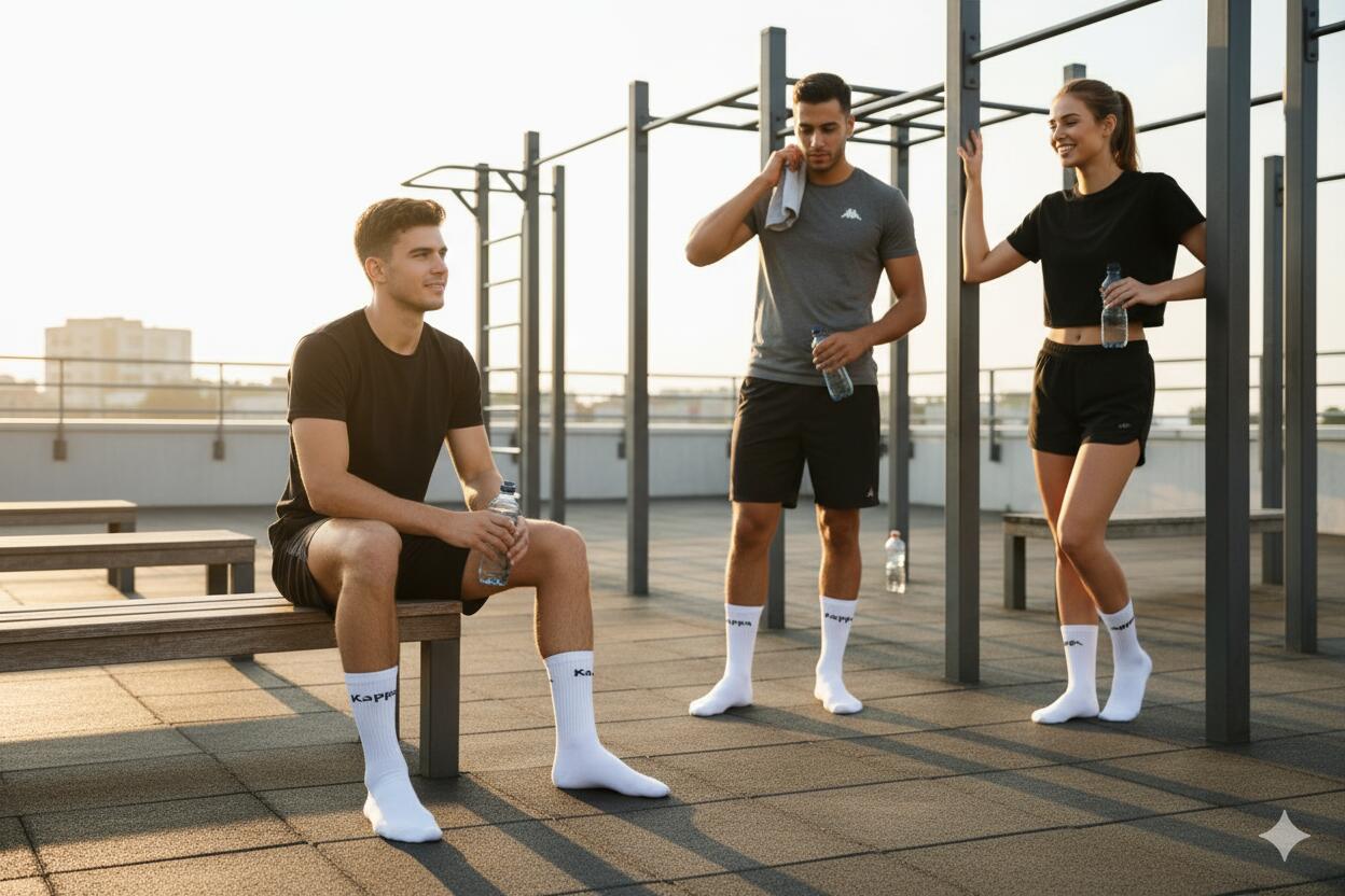 SPORT KAPPA CREW sokken - Set van 12 paar 6/7