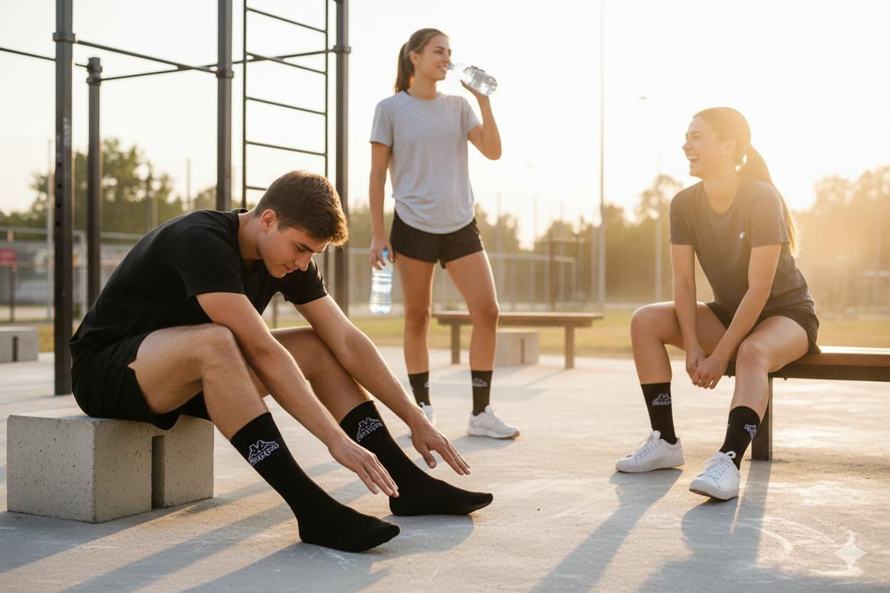 SPORT KAPPA CREW sokken - Set van 12 paar 6/7