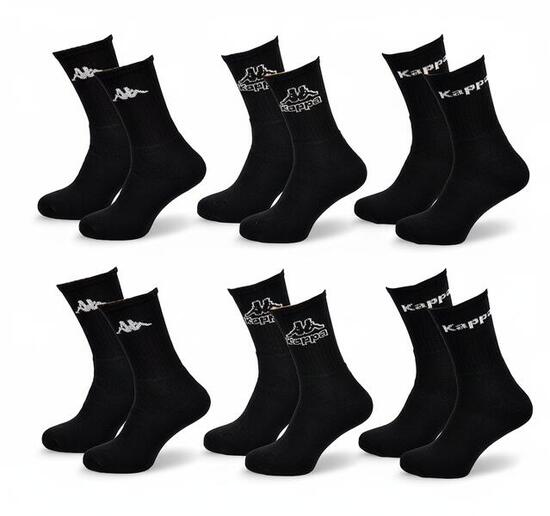 Chaussettes SPORT KAPPA CREW - Pack de 6 Paires