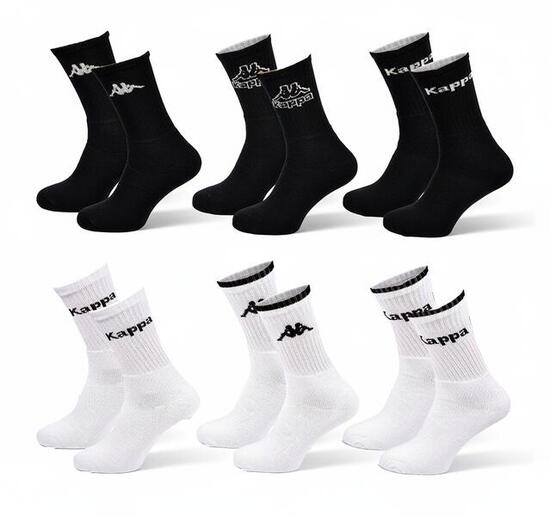 Chaussettes SPORT KAPPA CREW - Pack de 6 Paires