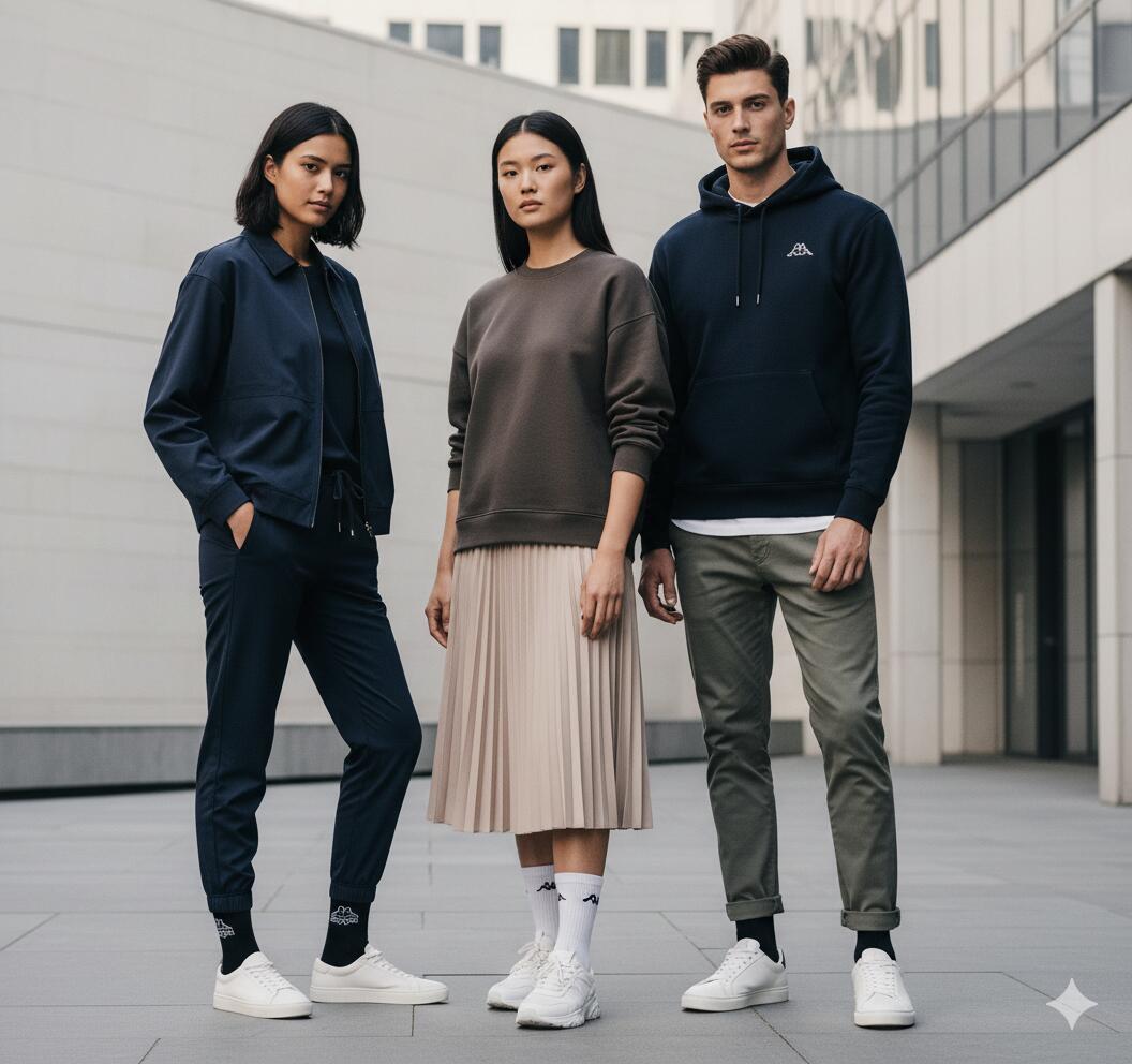 SPORT KAPPA CREW sokken - Pakket van 20 paar + 1 GRATIS 6/7