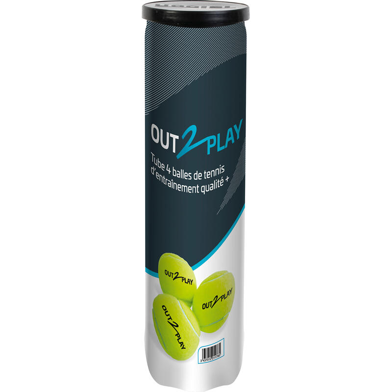 Tube 4 Balles Tennis - OUT2PLAY 1/1