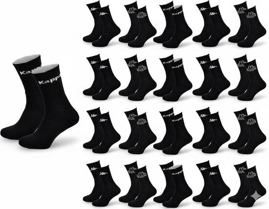SPORT KAPPA CREW sokken - Pakket van 20 paar + 1 GRATIS