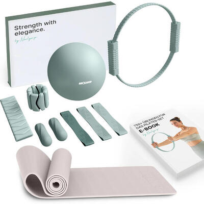 Pilates home studio set plus – complete lichaamstraining voor thuis