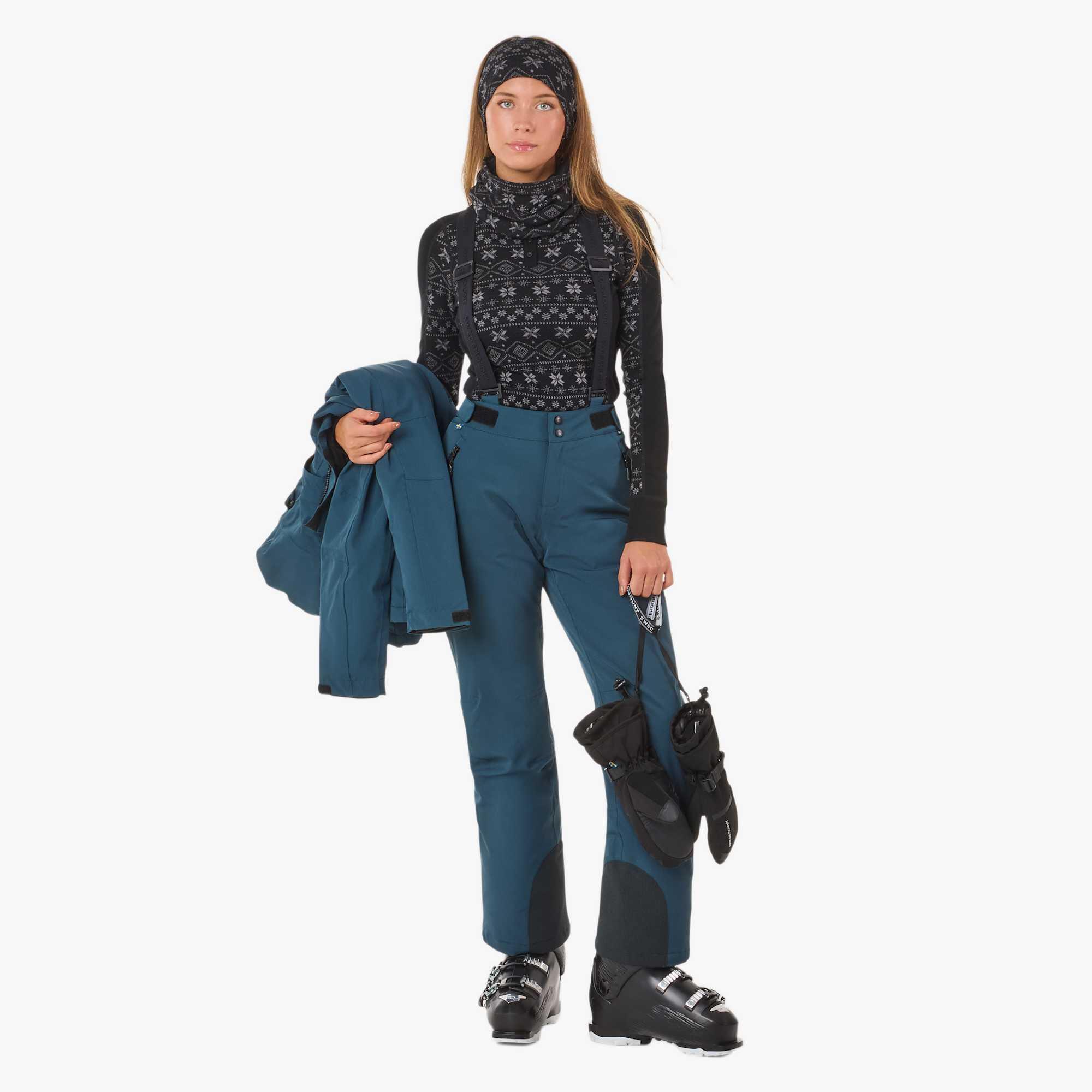 Pantalon de ski femme imperméable respirant Cervinia II 3/7