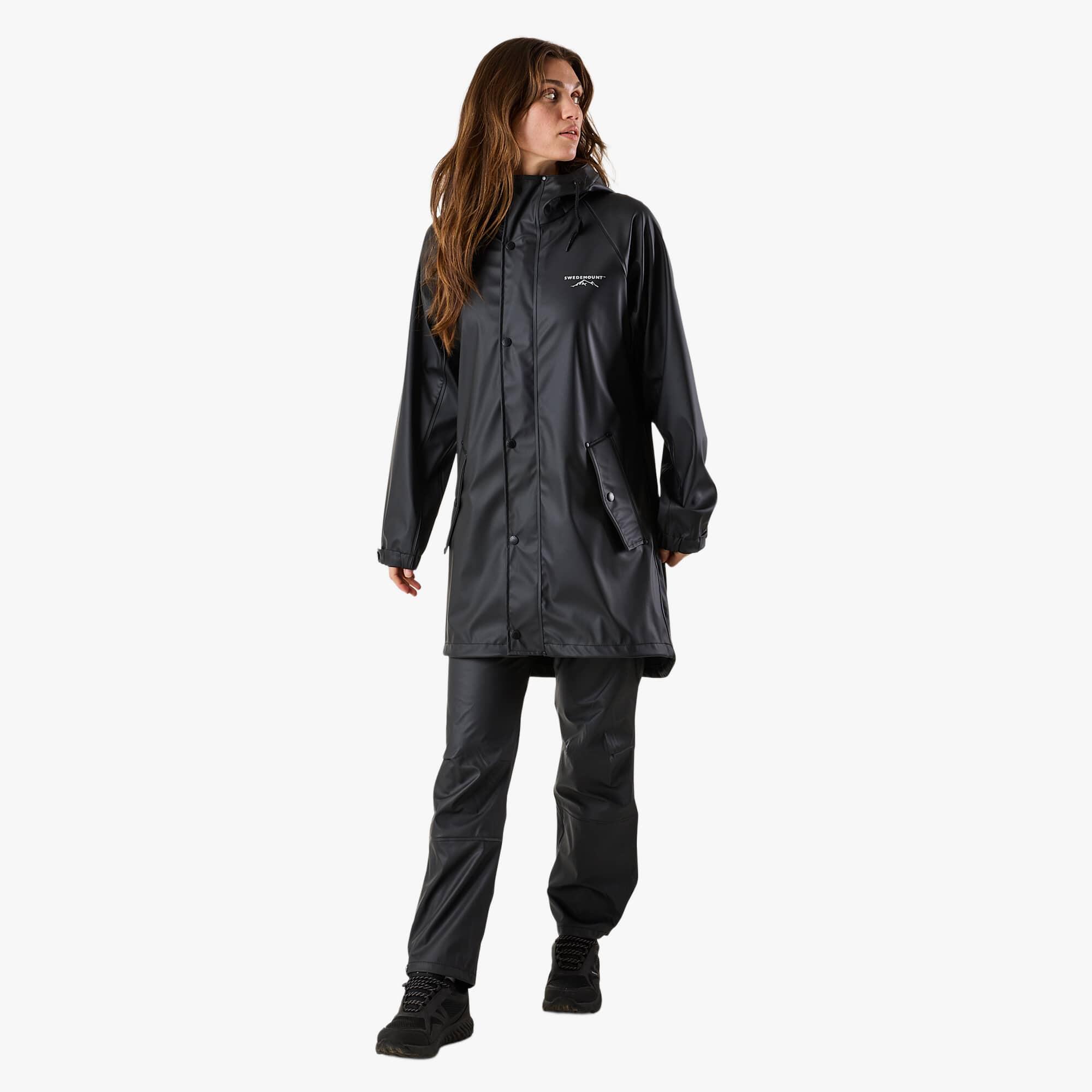 Dames hiking regenjas winddicht Väderöarna Coat W 3/7
