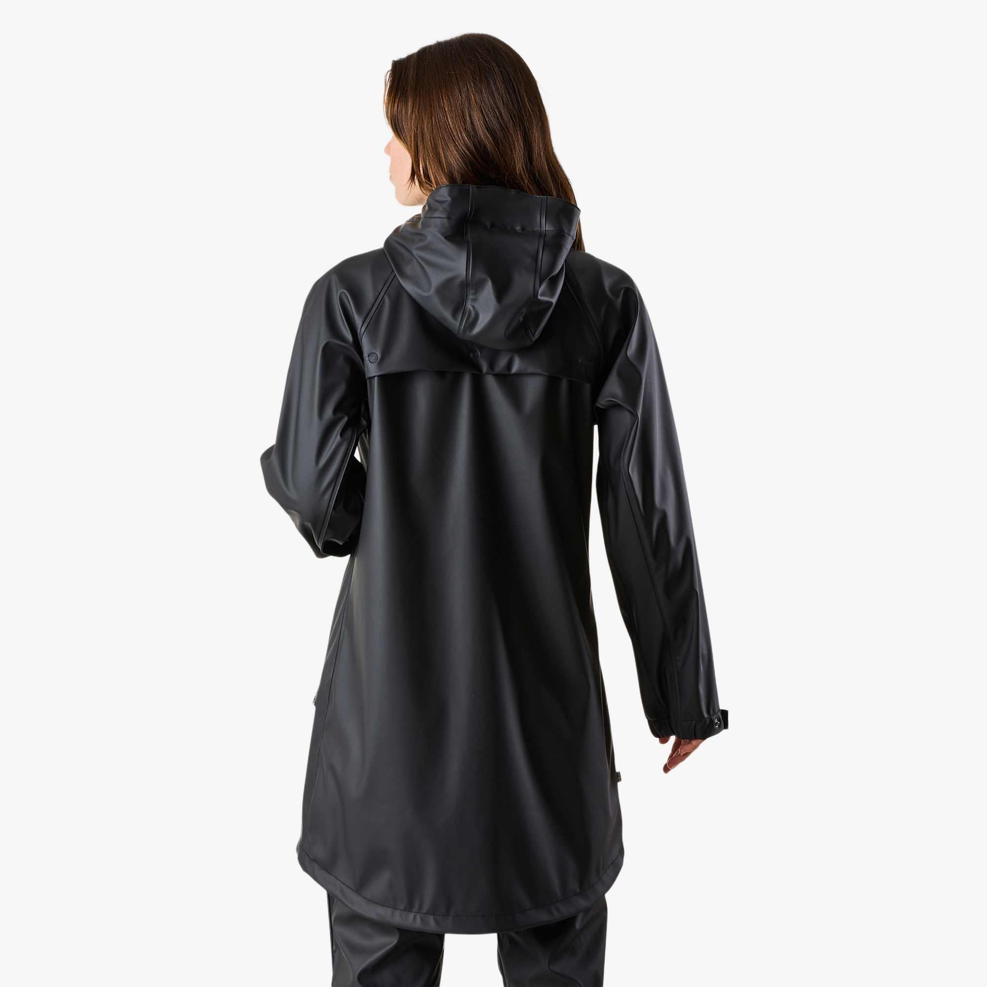 Dames hiking regenjas winddicht Väderöarna Coat W 2/7