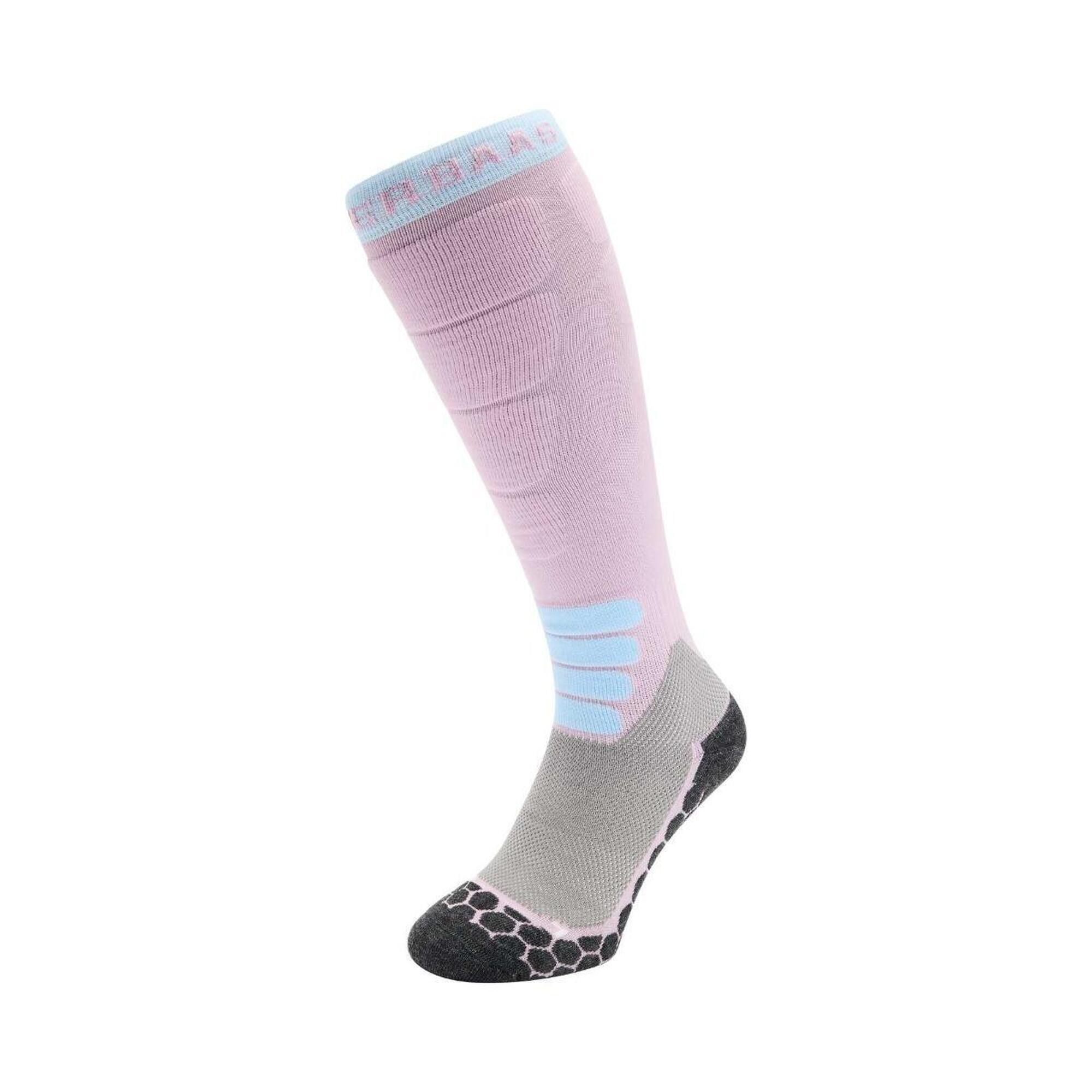 Poederbaas - Chaussettes De Ski - Femme - Laine Mérinos - Pro - Violet - Chaussettes - Violet - Decathlon