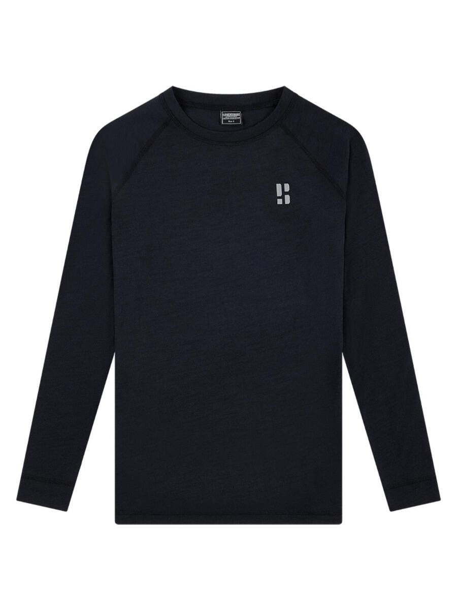 T-shirt thermique - Femme - Laine mérinos - Noir 5/5