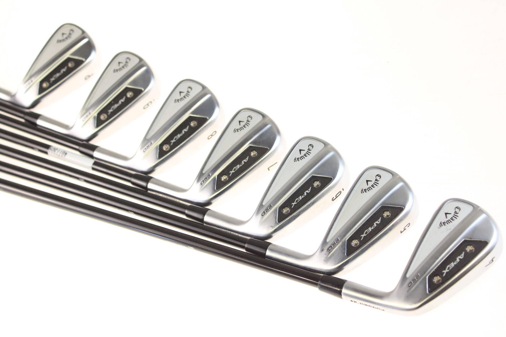 Seconde vie - Callaway Apex Pro 2024 RH 4-PW Iron Set - Very good 2/5