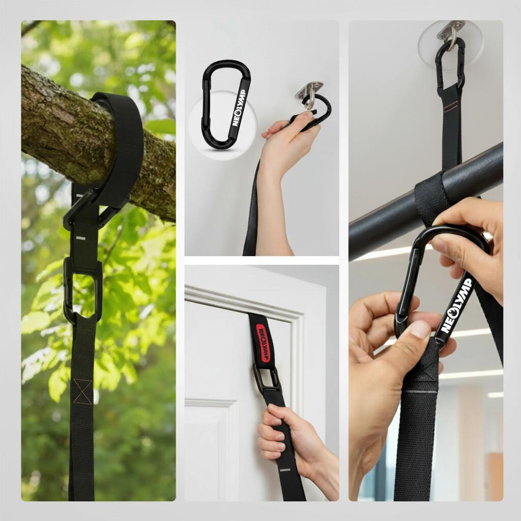 Trainer a Funi Regolabile con Ancora – Set Allenamento Corpo Completo 3/7