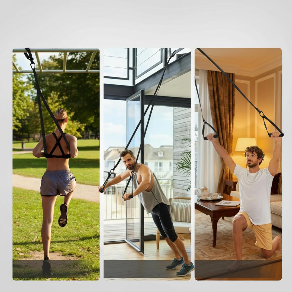 Trainer a Funi Regolabile con Ancora – Set Allenamento Corpo Completo 5/7