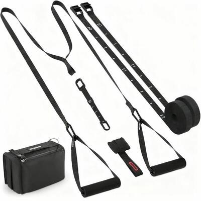 Verstellbarer Sling Trainer mit Türanker – Ganzkörper Home Workout & Fitness Set