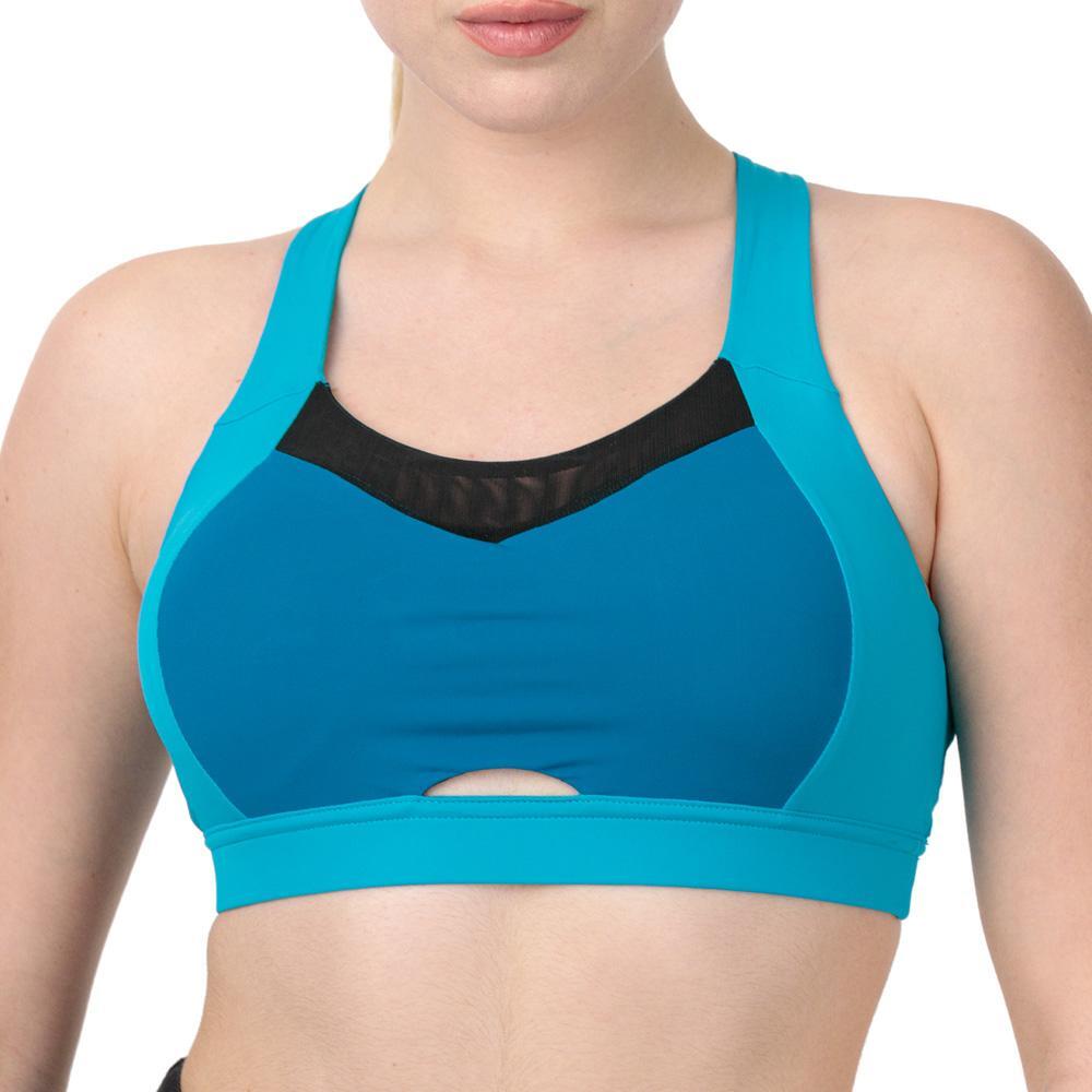 Mizuno Women's Active Support Blue Sports Bra