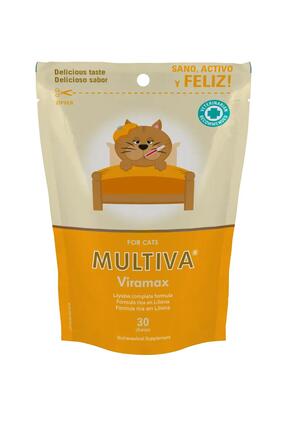 Complément alimentaire pour chat riche en L-Lysine formulé en chews