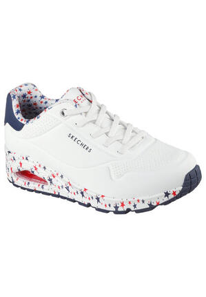 Skechers Damen UNO Free Stryde Sneaker 177008 WRDB Rot