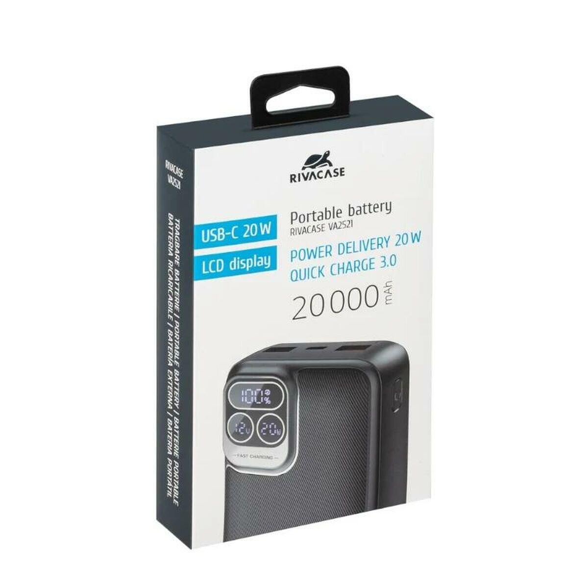 Powerbank RIVACASE VA2521  20000 mAh 4/4